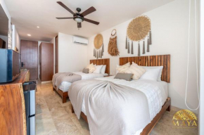 NHOA 108C Lux 1BR Condo Plunge Pool in Aldea Zama